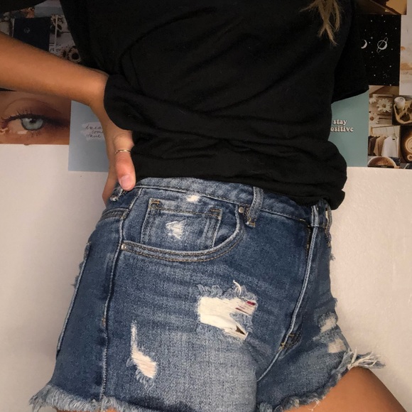 🔆Pacsun high rise festival shorts - Picture 3 of 5